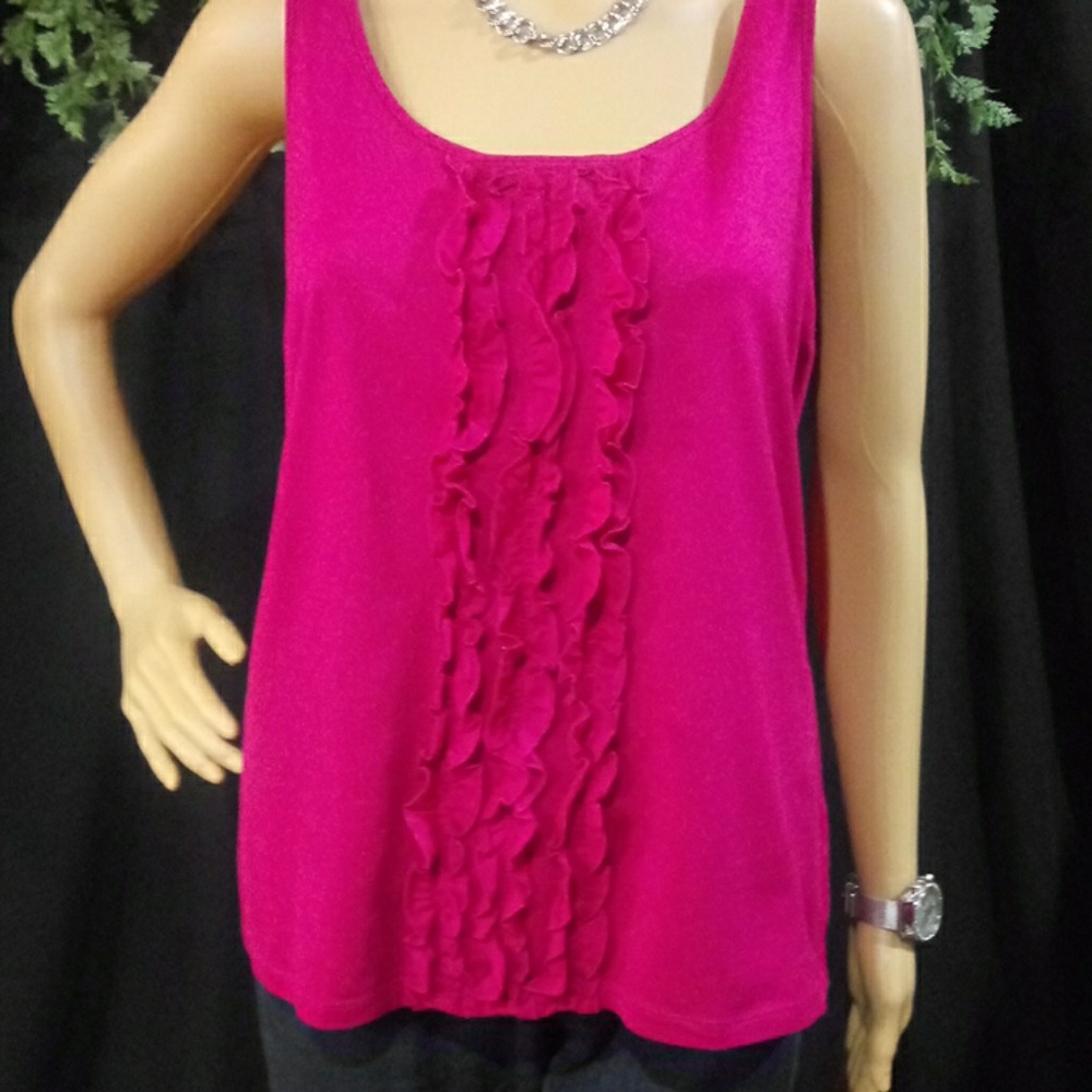 ANN TAYLOR SLEEVELESS BLOUSE